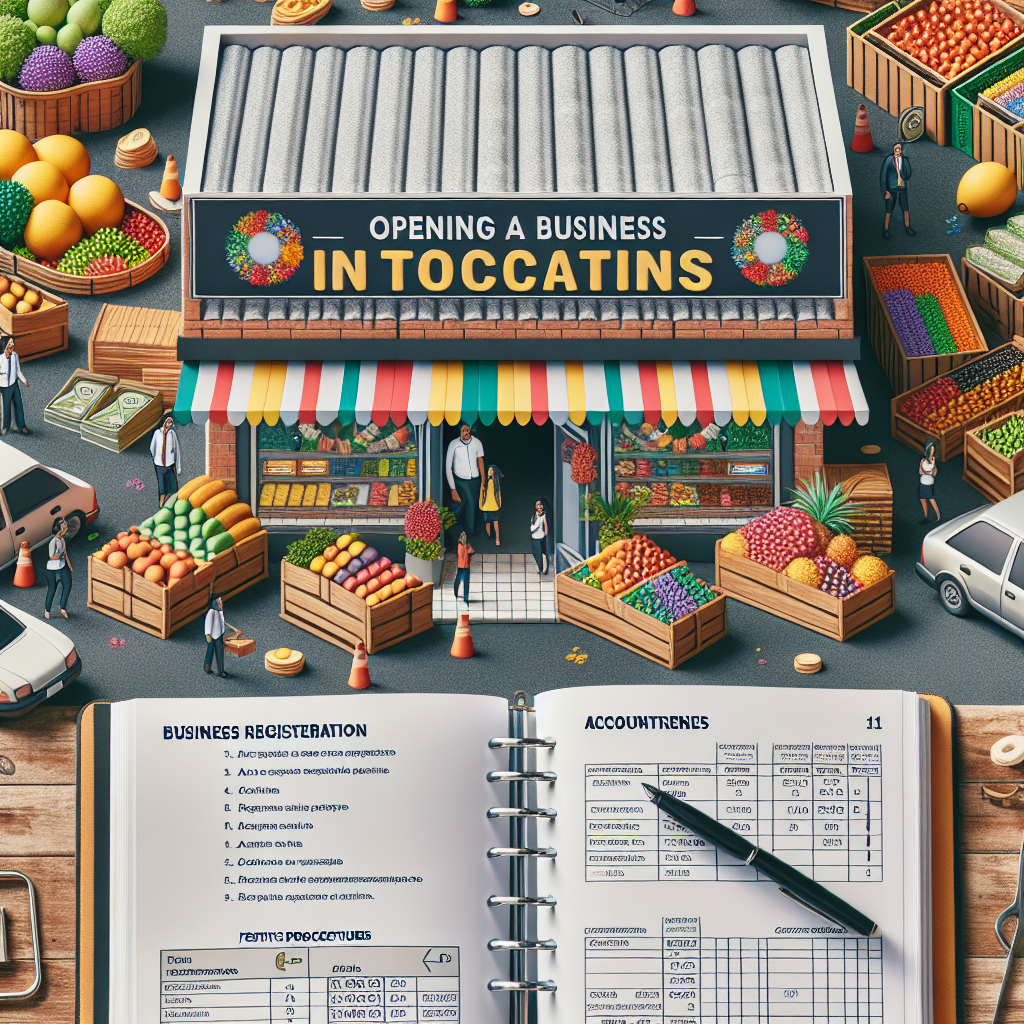 Como Abrir uma Empresa no Tocantins: Passo a Passo para Empreendedores do Varejo Alimentar