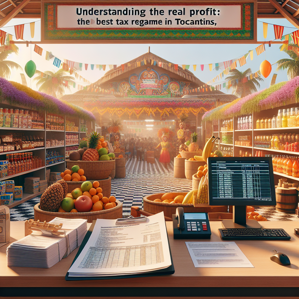 Entenda o Lucro Real: O Melhor Regime Tributário para Supermercados no Tocantins